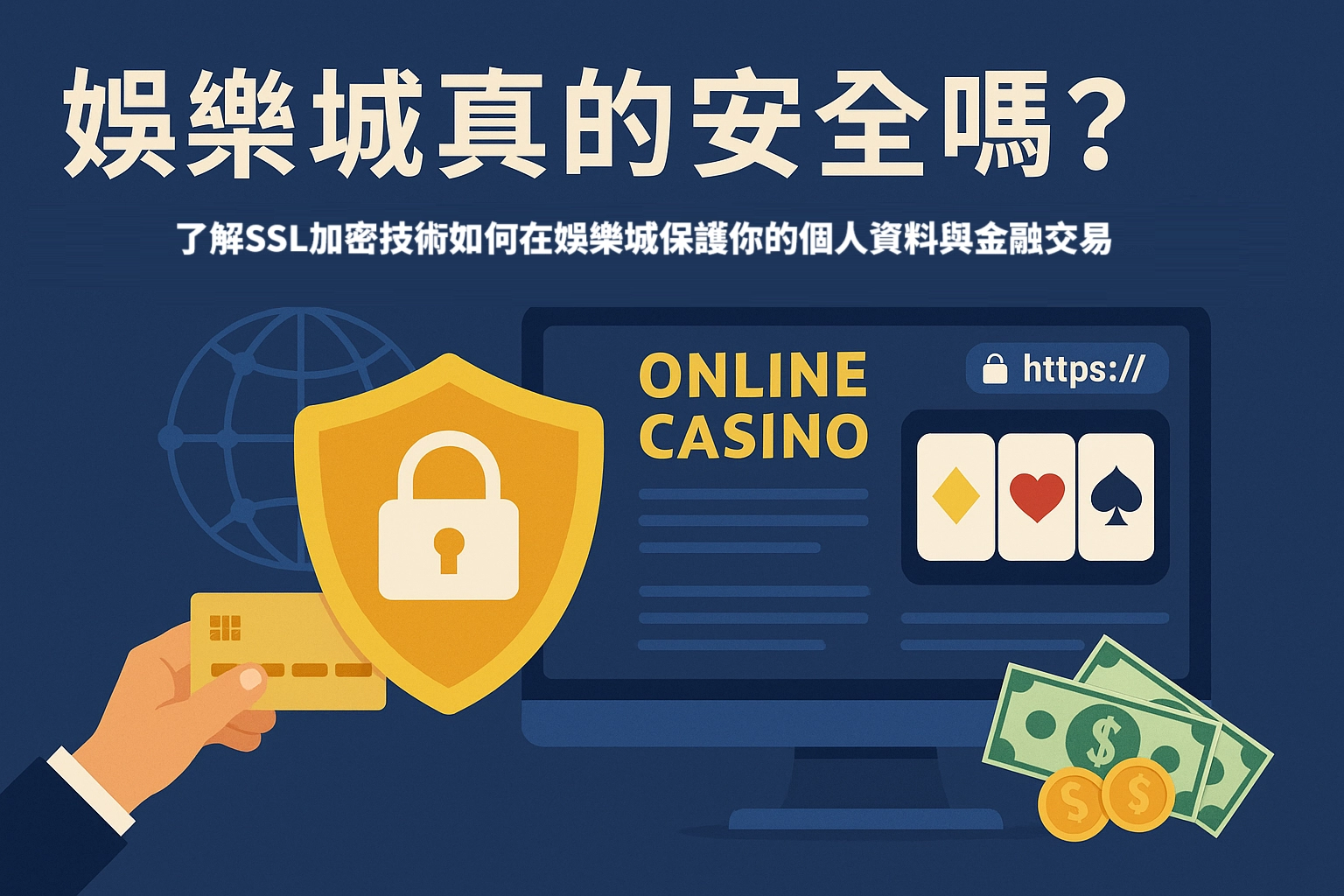 娛樂城真的安全嗎？了解SSL加密技術如何守護你的每一筆交易與個資